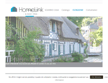 Tablet Screenshot of homelink.it