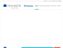 Tablet Screenshot of homelink.be